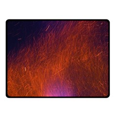 Fire Radio Spark Fire Geiss Fleece Blanket (small) by Nexatart