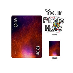 Fire Radio Spark Fire Geiss Playing Cards 54 (mini)  by Nexatart