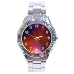 Fire Radio Spark Fire Geiss Stainless Steel Analogue Watch by Nexatart