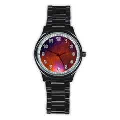 Fire Radio Spark Fire Geiss Stainless Steel Round Watch by Nexatart