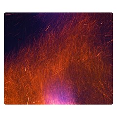 Fire Radio Spark Fire Geiss Double Sided Flano Blanket (small)  by Nexatart