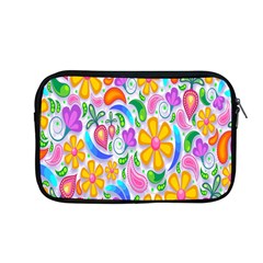 Floral Paisley Background Flower Apple Macbook Pro 13  Zipper Case