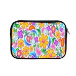 Floral Paisley Background Flower Apple MacBook Pro 15  Zipper Case Front