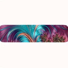 Feather Fractal Artistic Design Large Bar Mats