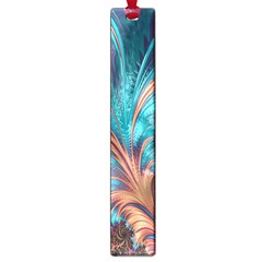 Feather Fractal Artistic Design Large Book Marks