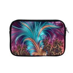 Feather Fractal Artistic Design Apple MacBook Pro 13  Zipper Case