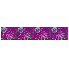 Flower Pattern Flano Scarf (large)