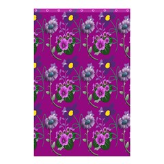 Flower Pattern Shower Curtain 48  X 72  (small)  by Nexatart