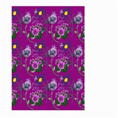 Flower Pattern Large Garden Flag (two Sides)