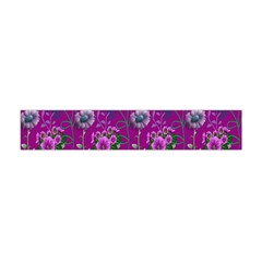 Flower Pattern Flano Scarf (mini) by Nexatart