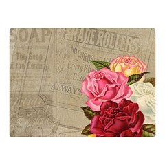 Flower Floral Bouquet Background Double Sided Flano Blanket (mini)  by Nexatart