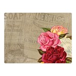 Flower Floral Bouquet Background Double Sided Flano Blanket (Mini)  35 x27  Blanket Front