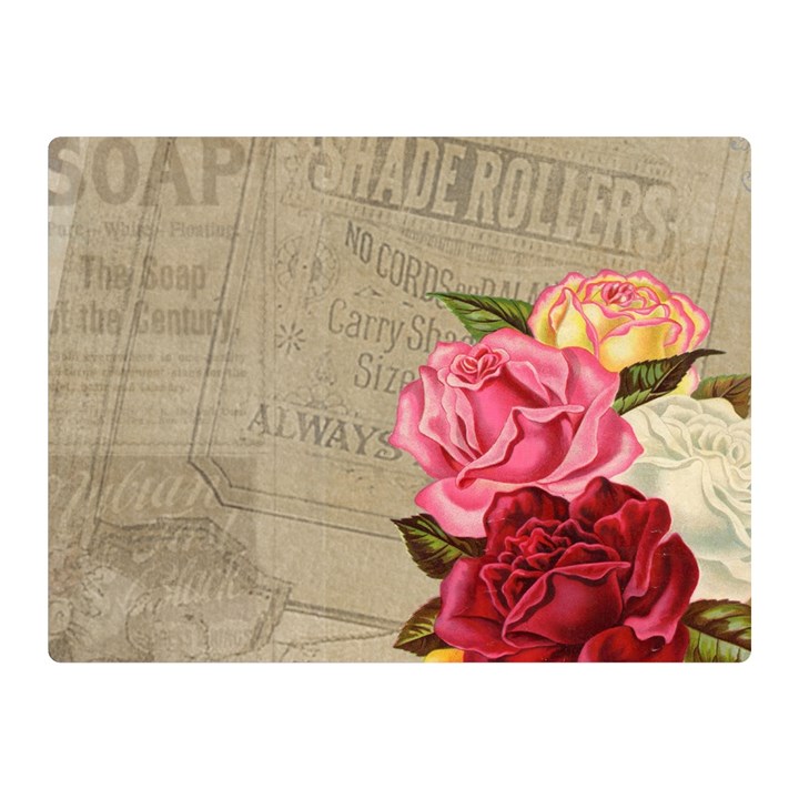 Flower Floral Bouquet Background Double Sided Flano Blanket (Mini) 