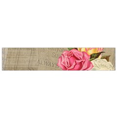 Flower Floral Bouquet Background Flano Scarf (small)