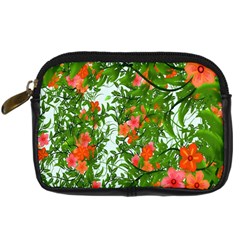 Flower Background Backdrop Pattern Digital Camera Cases by Nexatart