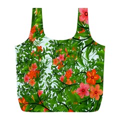 Flower Background Backdrop Pattern Full Print Recycle Bags (l)  by Nexatart