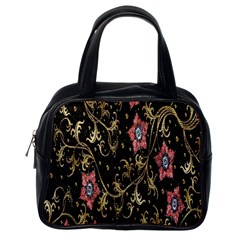 Floral Pattern Background Classic Handbags (one Side) by Nexatart