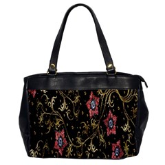 Floral Pattern Background Office Handbags by Nexatart