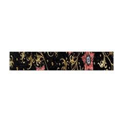 Floral Pattern Background Flano Scarf (mini) by Nexatart