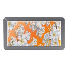 Flowers Background Backdrop Floral Memory Card Reader (mini) by Nexatart