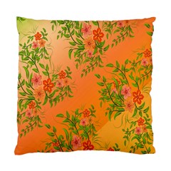 Flowers Background Backdrop Floral Standard Cushion Case (one Side) by Nexatart