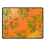 Flowers Background Backdrop Floral Fleece Blanket (Small) 50 x40  Blanket Front