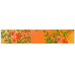 Flowers Background Backdrop Floral Flano Scarf (large) by Nexatart