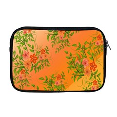 Flowers Background Backdrop Floral Apple Macbook Pro 17  Zipper Case