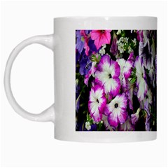 Flowers Blossom Bloom Plant Nature White Mugs by Nexatart