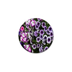 Flowers Blossom Bloom Plant Nature Golf Ball Marker (4 Pack) by Nexatart