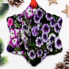 Flowers Blossom Bloom Plant Nature Ornament (snowflake)