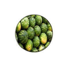 Food Summer Pattern Green Watermelon Hat Clip Ball Marker (10 Pack) by Nexatart