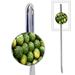 Food Summer Pattern Green Watermelon Book Mark