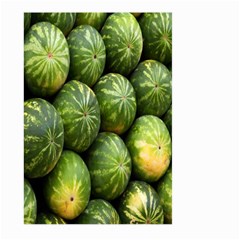 Food Summer Pattern Green Watermelon Large Garden Flag (two Sides)