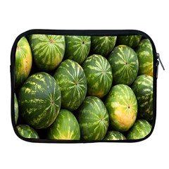 Food Summer Pattern Green Watermelon Apple Ipad 2/3/4 Zipper Cases