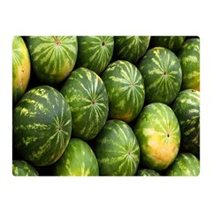 Food Summer Pattern Green Watermelon Double Sided Flano Blanket (mini) 