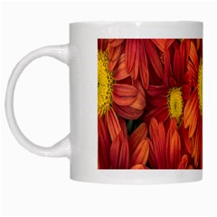 Flowers Nature Plants Autumn Affix White Mugs by Nexatart