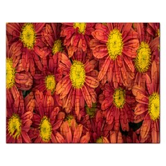 Flowers Nature Plants Autumn Affix Rectangular Jigsaw Puzzl by Nexatart