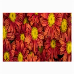 Flowers Nature Plants Autumn Affix Large Glasses Cloth (2-side) by Nexatart