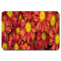 Flowers Nature Plants Autumn Affix Large Doormat  by Nexatart