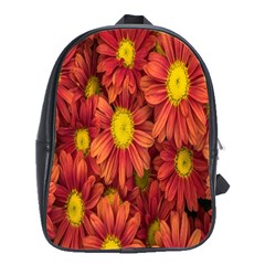 Flowers Nature Plants Autumn Affix School Bags(large)  by Nexatart