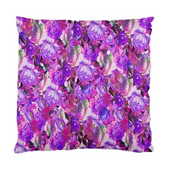 Flowers Abstract Digital Art Standard Cushion Case (one Side) by Nexatart