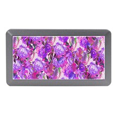 Flowers Abstract Digital Art Memory Card Reader (mini) by Nexatart