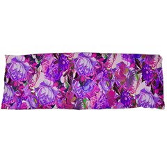 Flowers Abstract Digital Art Body Pillow Case (dakimakura) by Nexatart