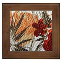 Fall Colors Framed Tiles