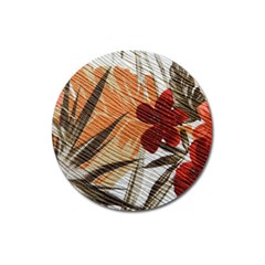 Fall Colors Magnet 3  (round) by Nexatart