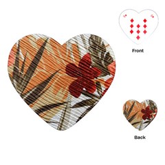 Fall Colors Playing Cards (heart) 