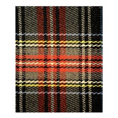 Fabric Texture Tartan Color Shower Curtain 60  x 72  (Medium) 