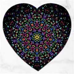 Fractal Texture Jigsaw Puzzle (heart)