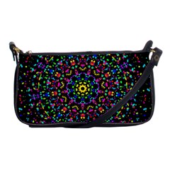 Fractal Texture Shoulder Clutch Bags by Nexatart